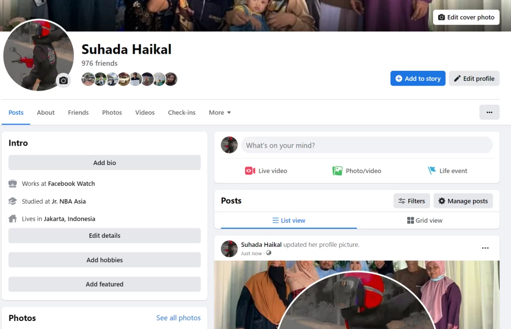 USA Facebook Aged Account With Friends